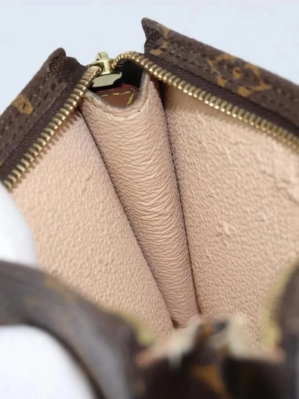 LOUIS VUITTON Monogram Bucket PM Accessory Pouch LV Auth th6599